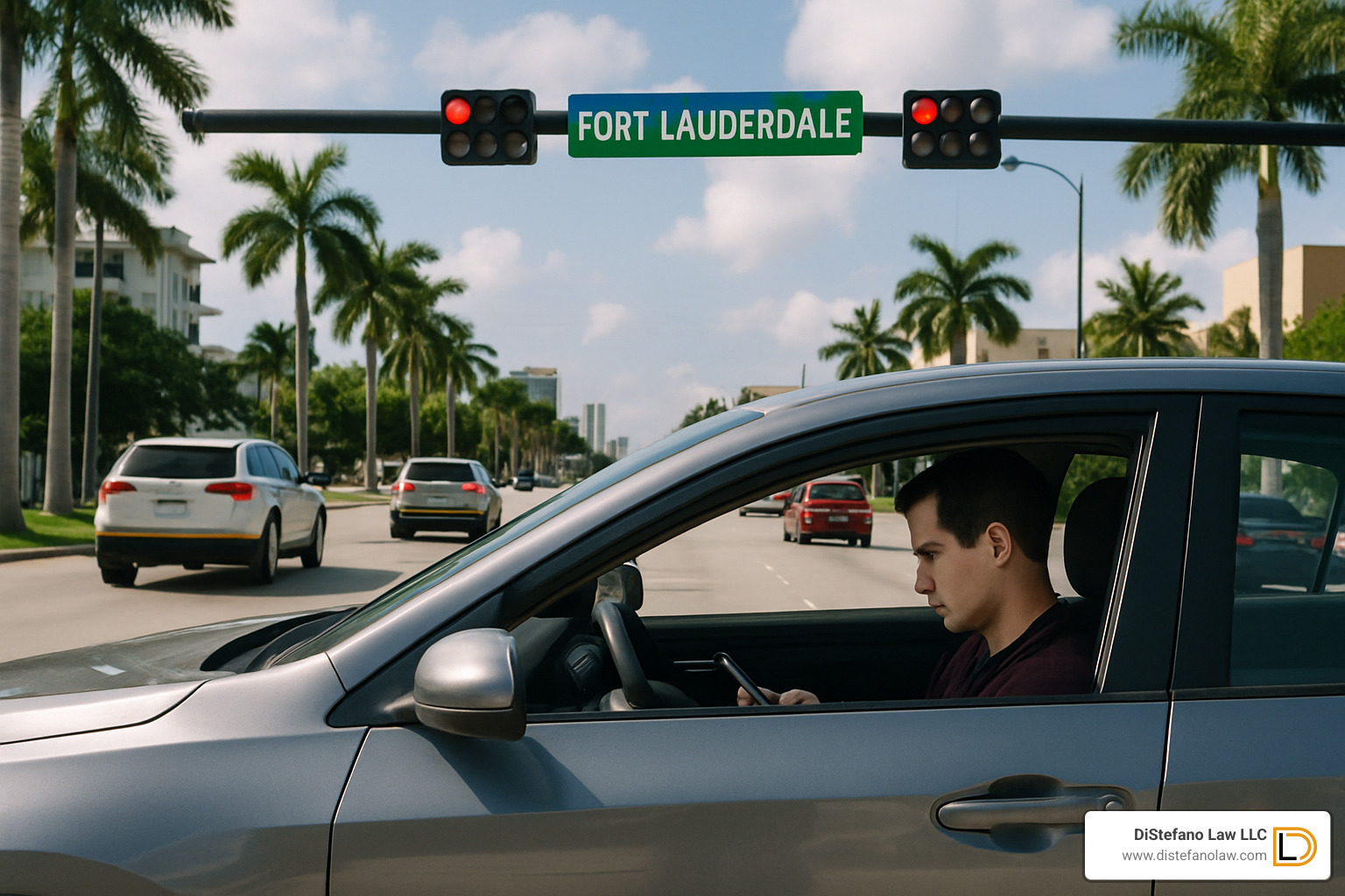 Fort Lauderdale distracted driving lawyer